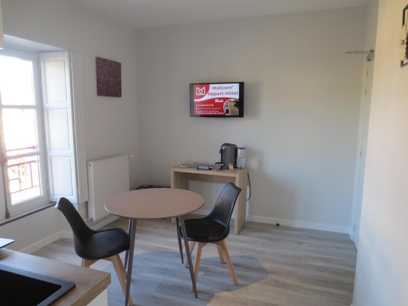 Malicorn' Appart-Hotel Malicorne-sur-Sarthe Zimmer foto